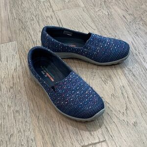 Skechers Relaxed Fit Reggae Fest Wicker Slip-On Size 9.5